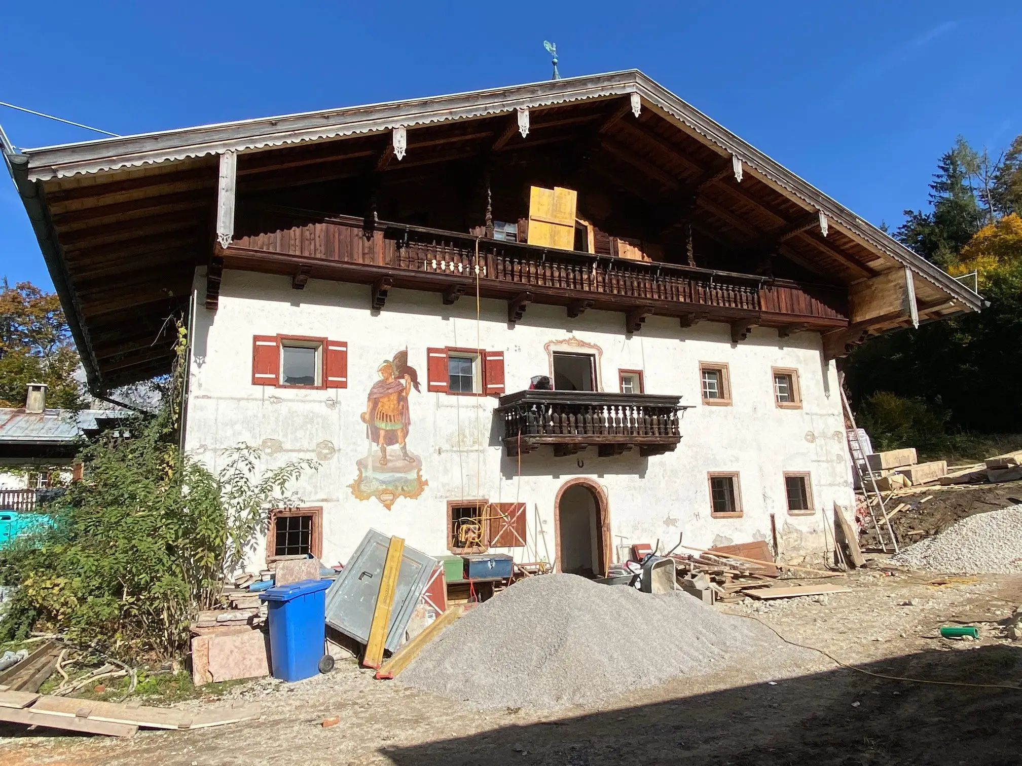 Revitalisierung einer Liegenschaft in Berchtesgaden.